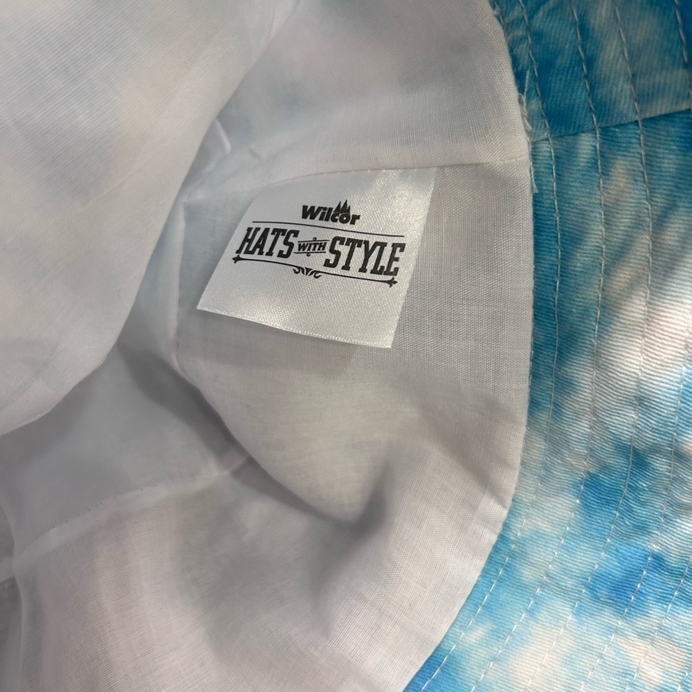 Wilcor Blue Tie-Dye Bucket Hat - Picture 6 of 7